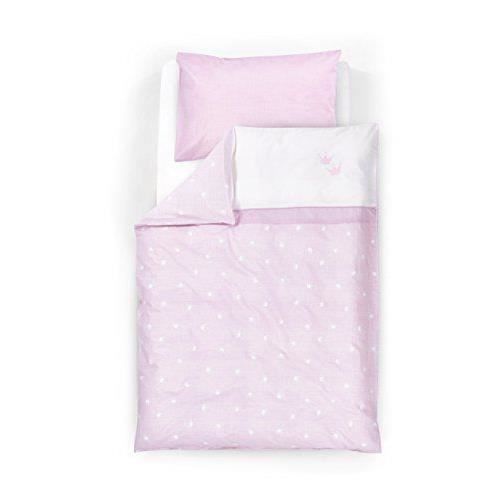 PARURE LIT 100/135 + 40/60 cm - Rose
