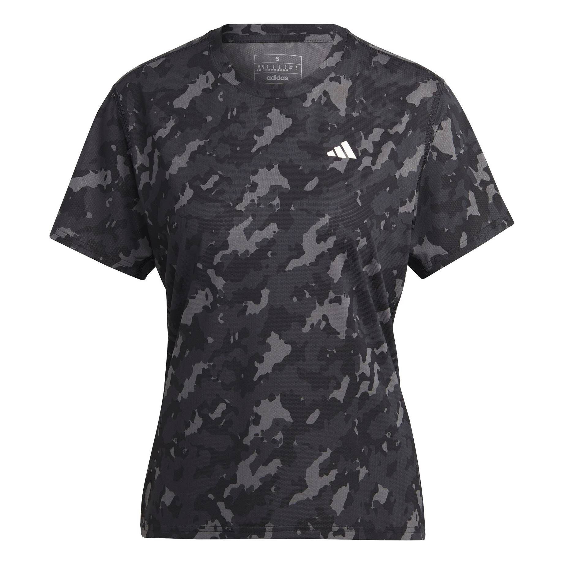 adidas Performance| Damen Laufshirt OWN THE RUN CAMO