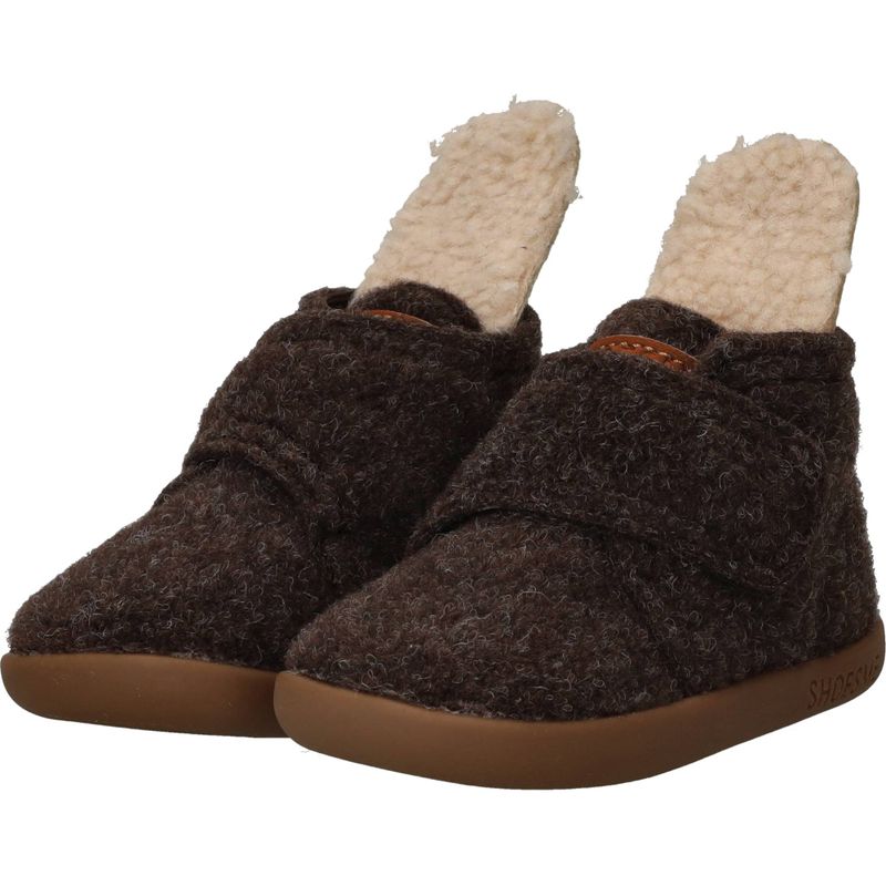 Shoesme Pantoffels Bruin Jongens
