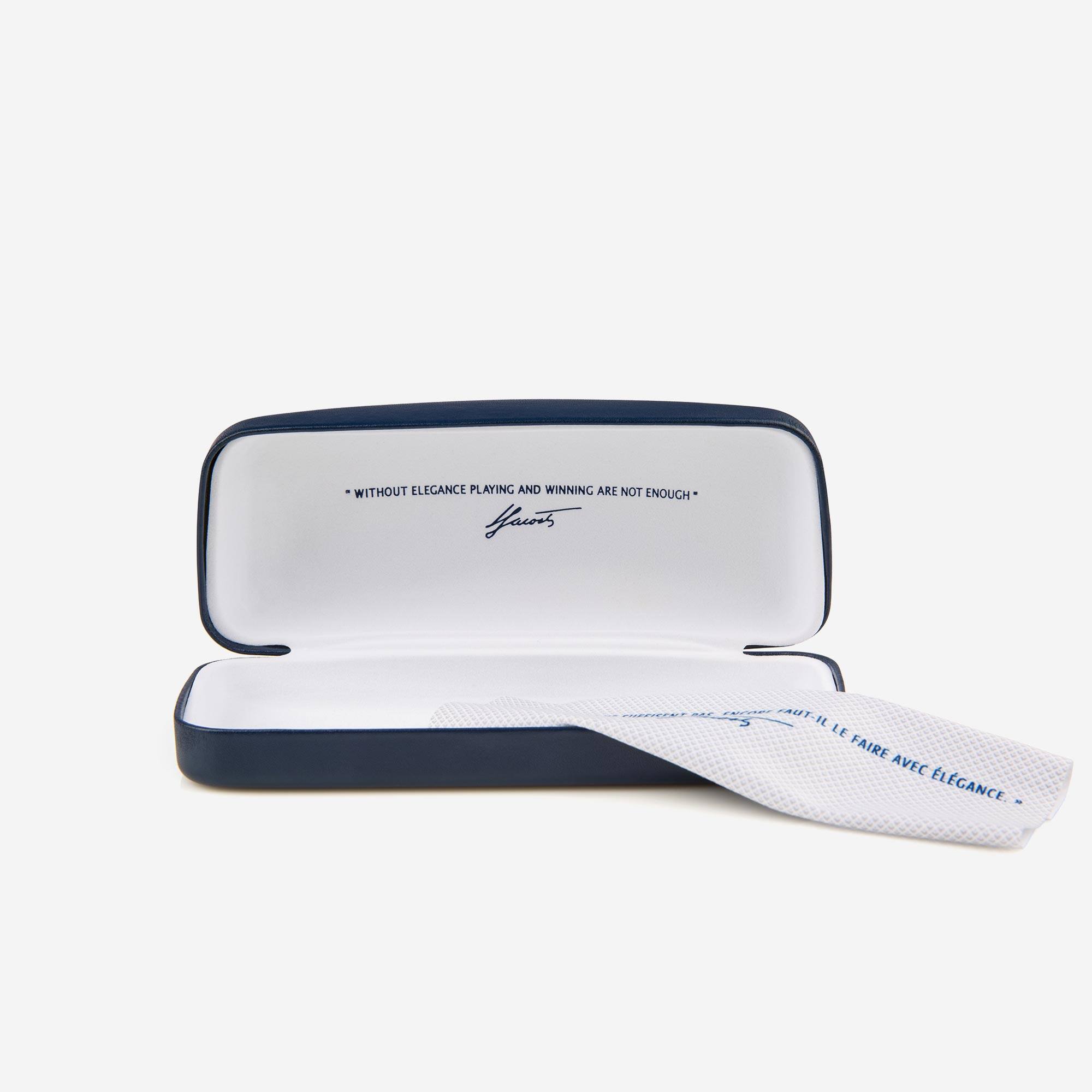 Kinder Sonnenbrille mit eckigem Kunststoffrahmen Sonnenbrillen - Schwarz - Lacoste - Kinder