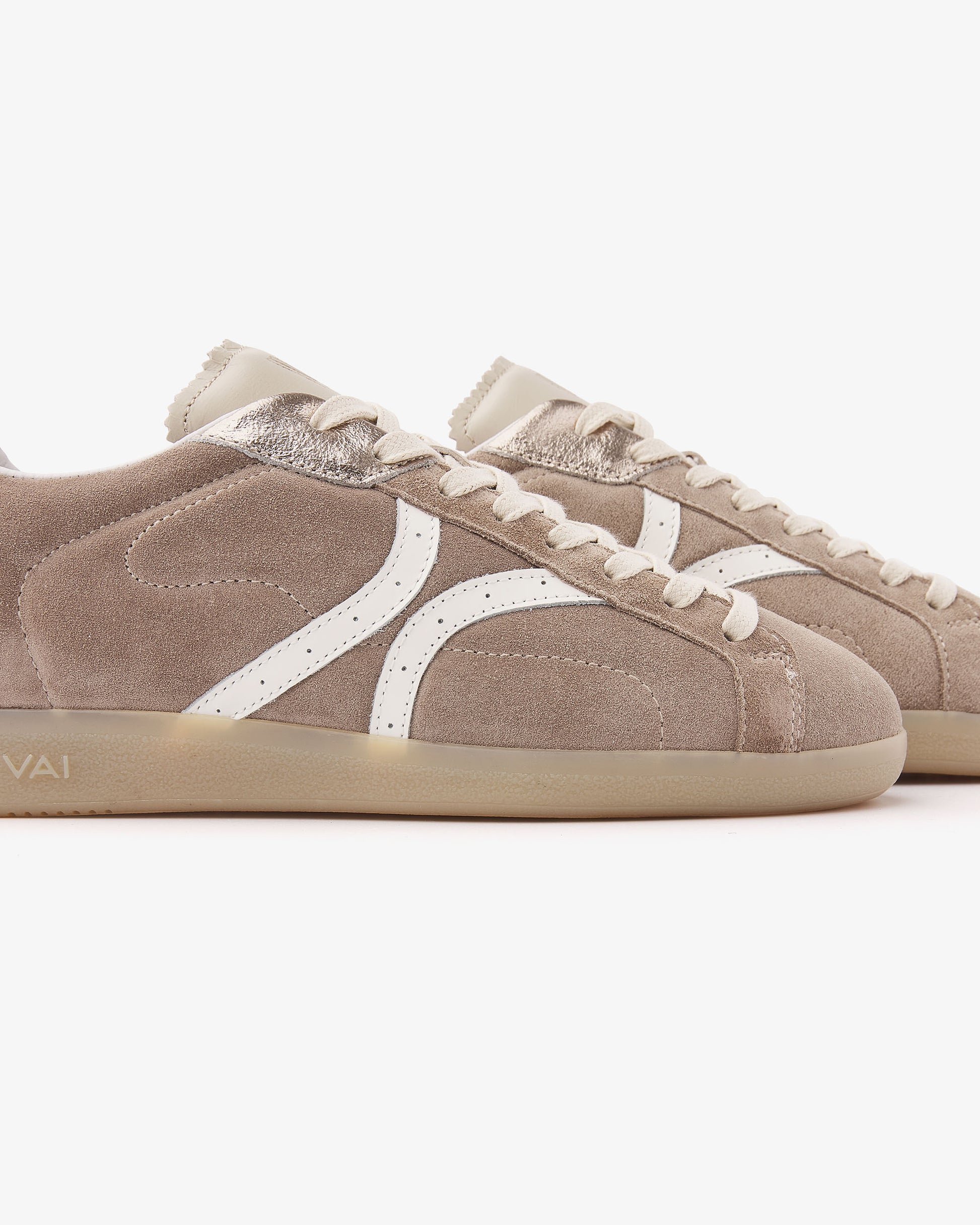 VIA VAI beige dames sneakers Nilla Khloe