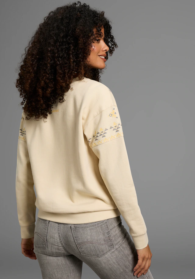 KangaROOS Sweatshirt , mit Norweger-Print