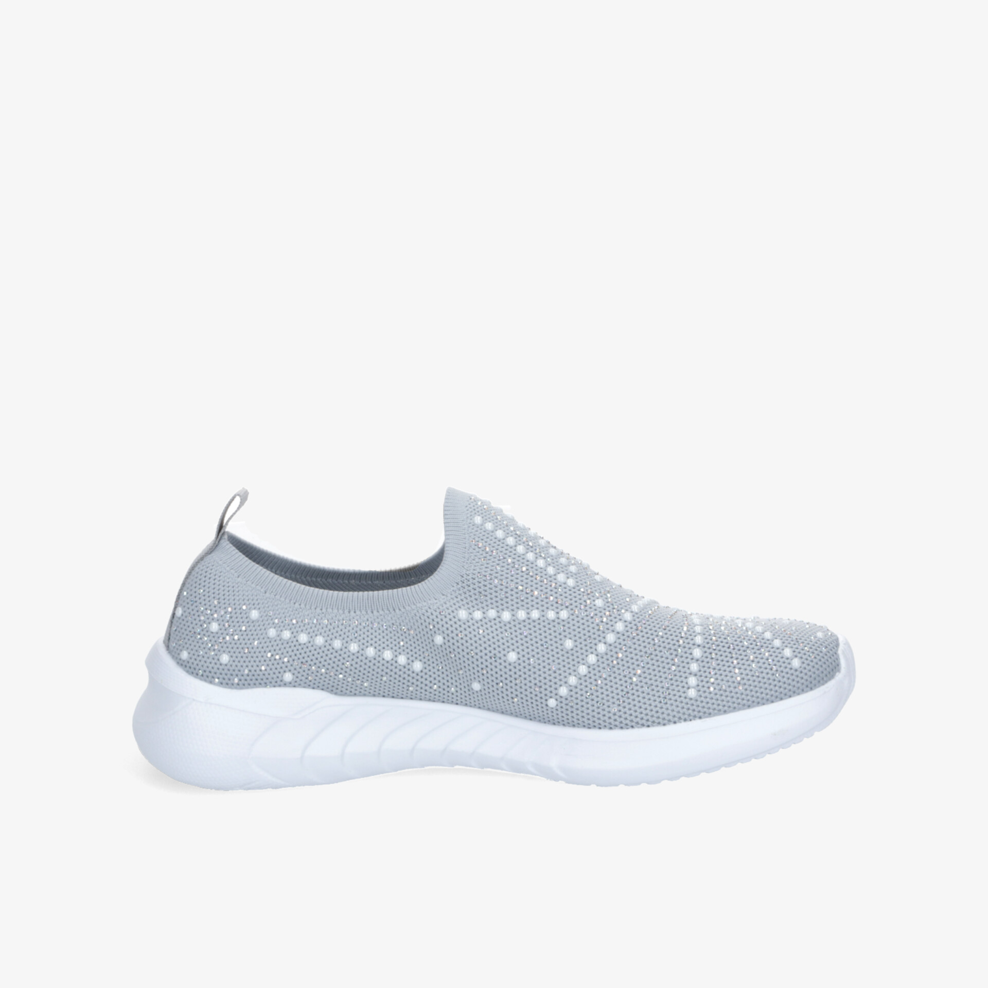 street shoes Damen Slip On grau