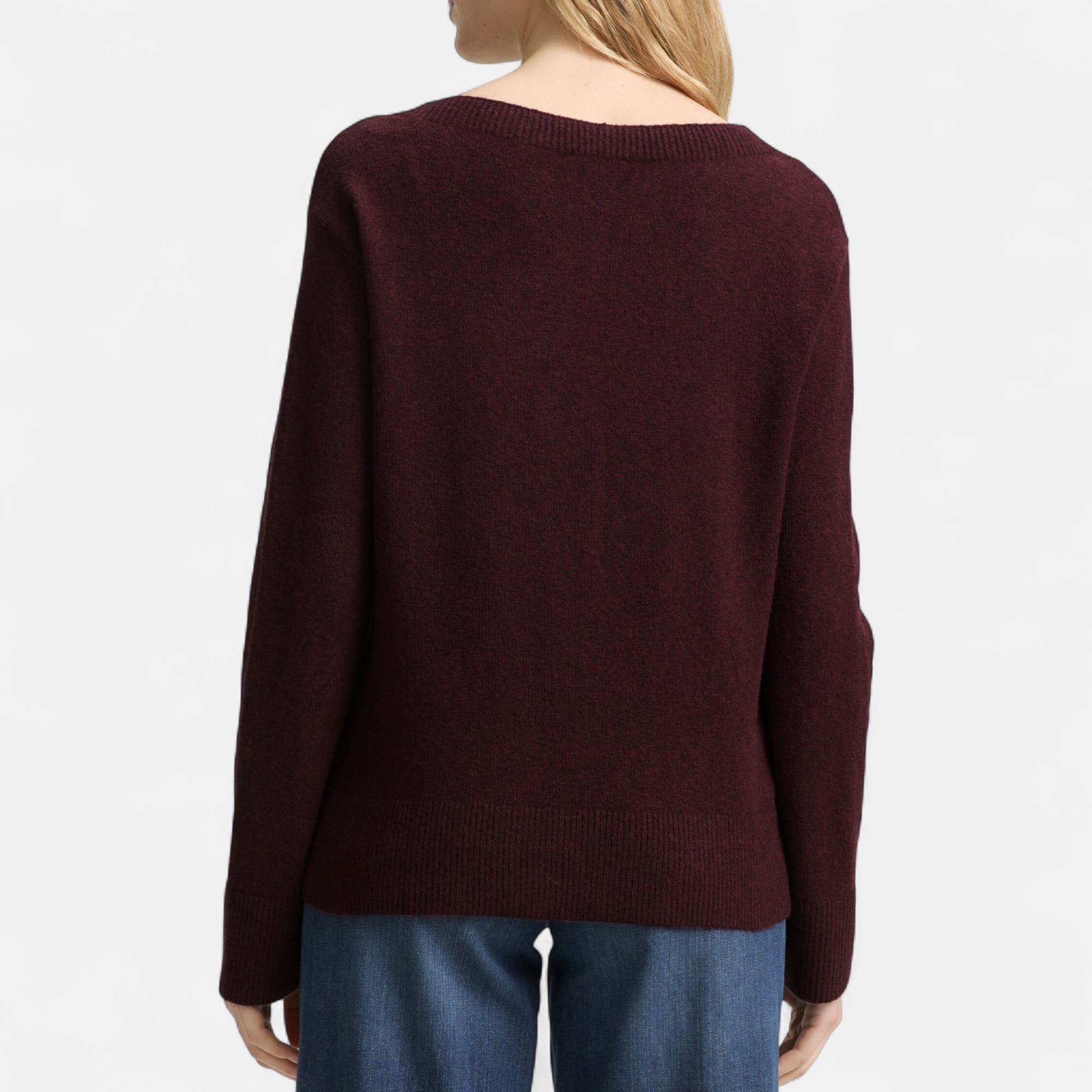 Pull Femme bordeaux
