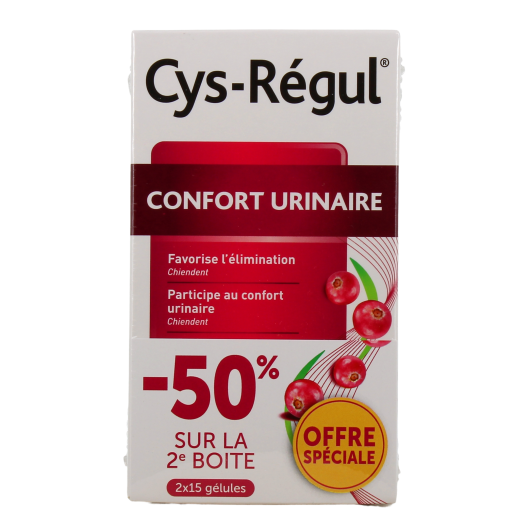 Nutreov Cys Regul confort urinaire - Gélules de cranberry