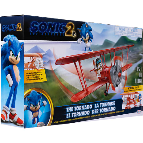 Sonic flyvemaskine med Tails figur