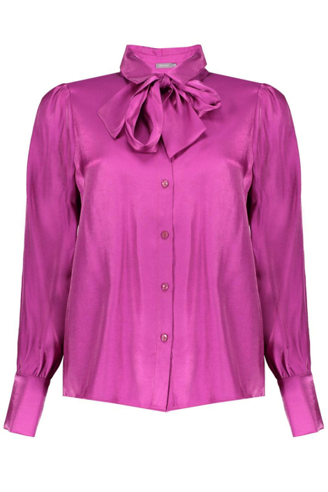 Geisha paarse dames blouse