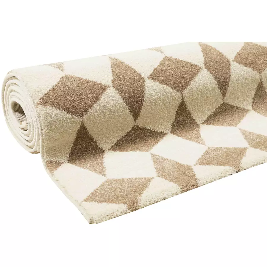Esprit Kurzflorteppich Venice Beach beige