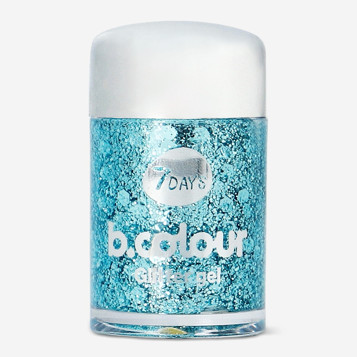 Ansigt & body mini glitter gel af 7DAYS B.COLOUR - 02 SNOWY ELF