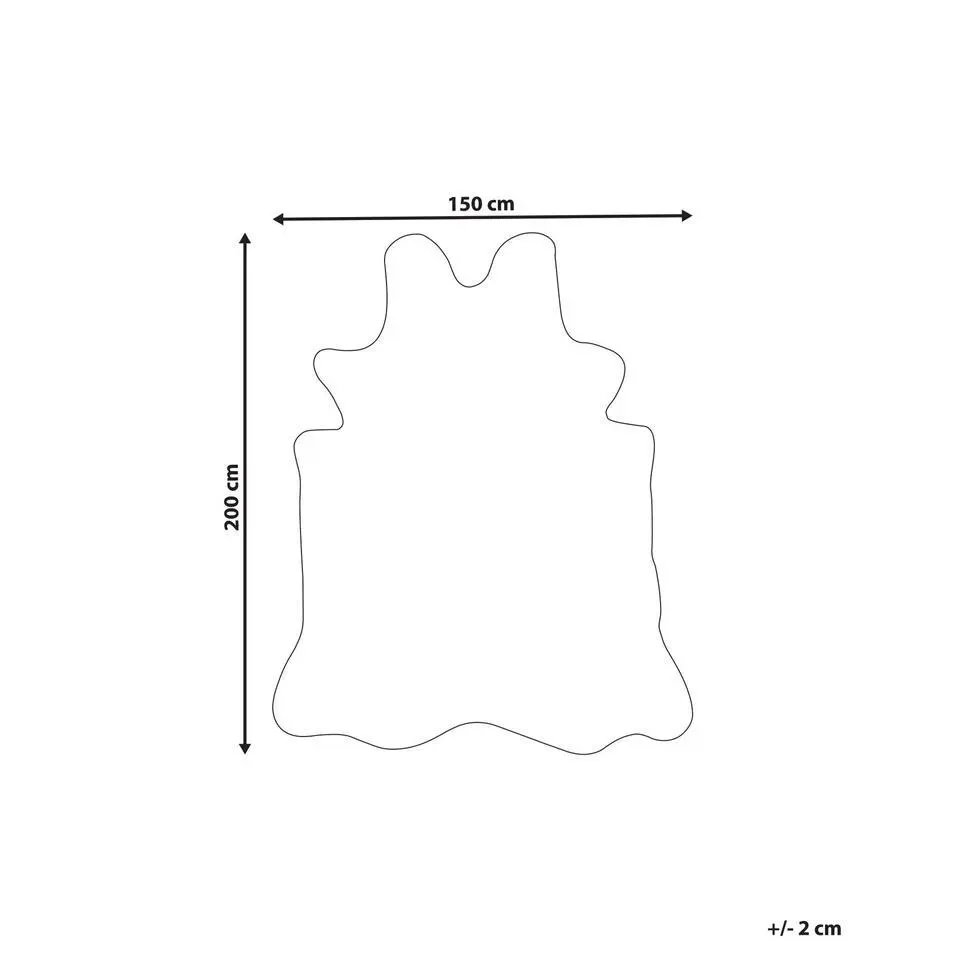 ZEIL - Vloerkleed - Bruin - 150 x 200 cm - Kunstbont