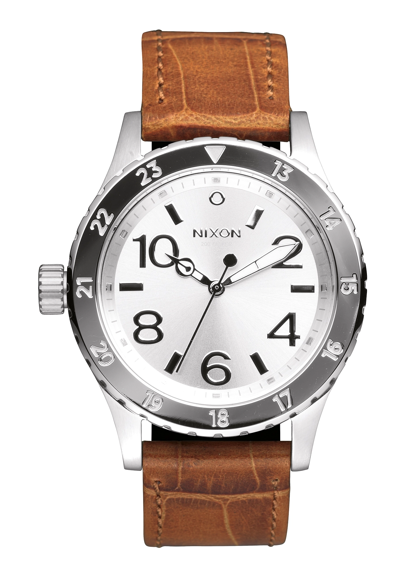 Nixon The 38-20 Leather Saddle Gator A4671888