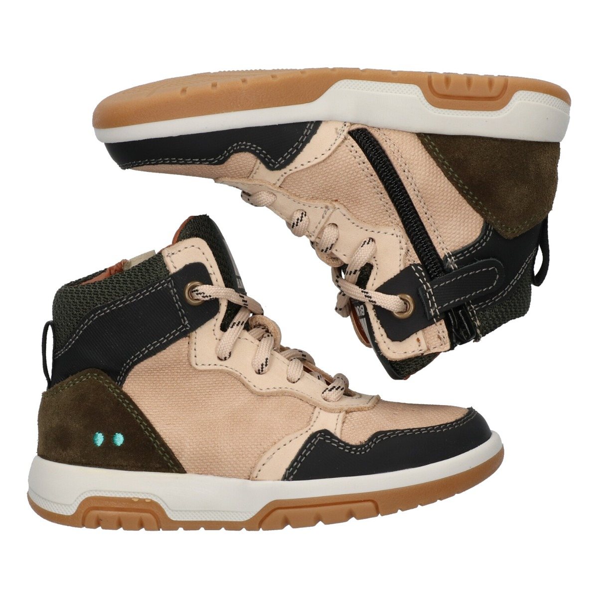 Morris Move - Hoge Sneakers Bunnies Zwart
