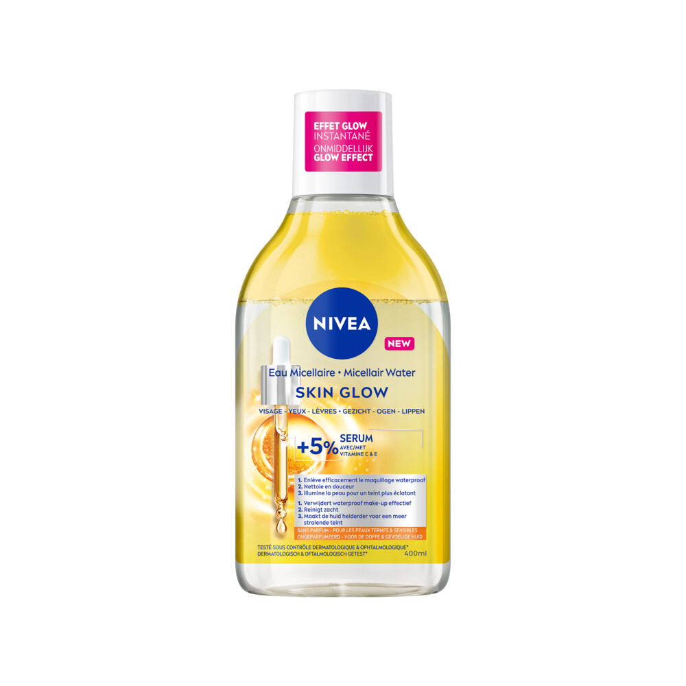 Nivea Serum-Infused Micellair Water Glow400 ml