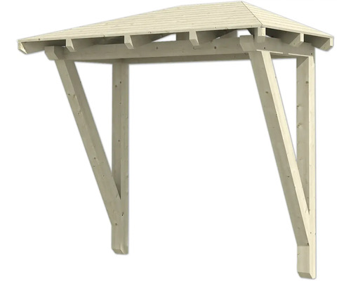 SKAN HOLZ Wismar 2 natuurlijke luifel 258x126 cm