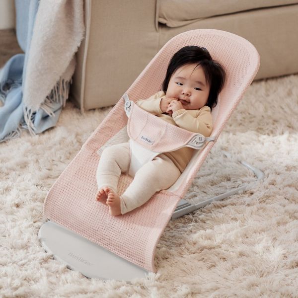 BabyBjörn Balance Soft Wipstoel Mesh Hemelsblauw / Wit