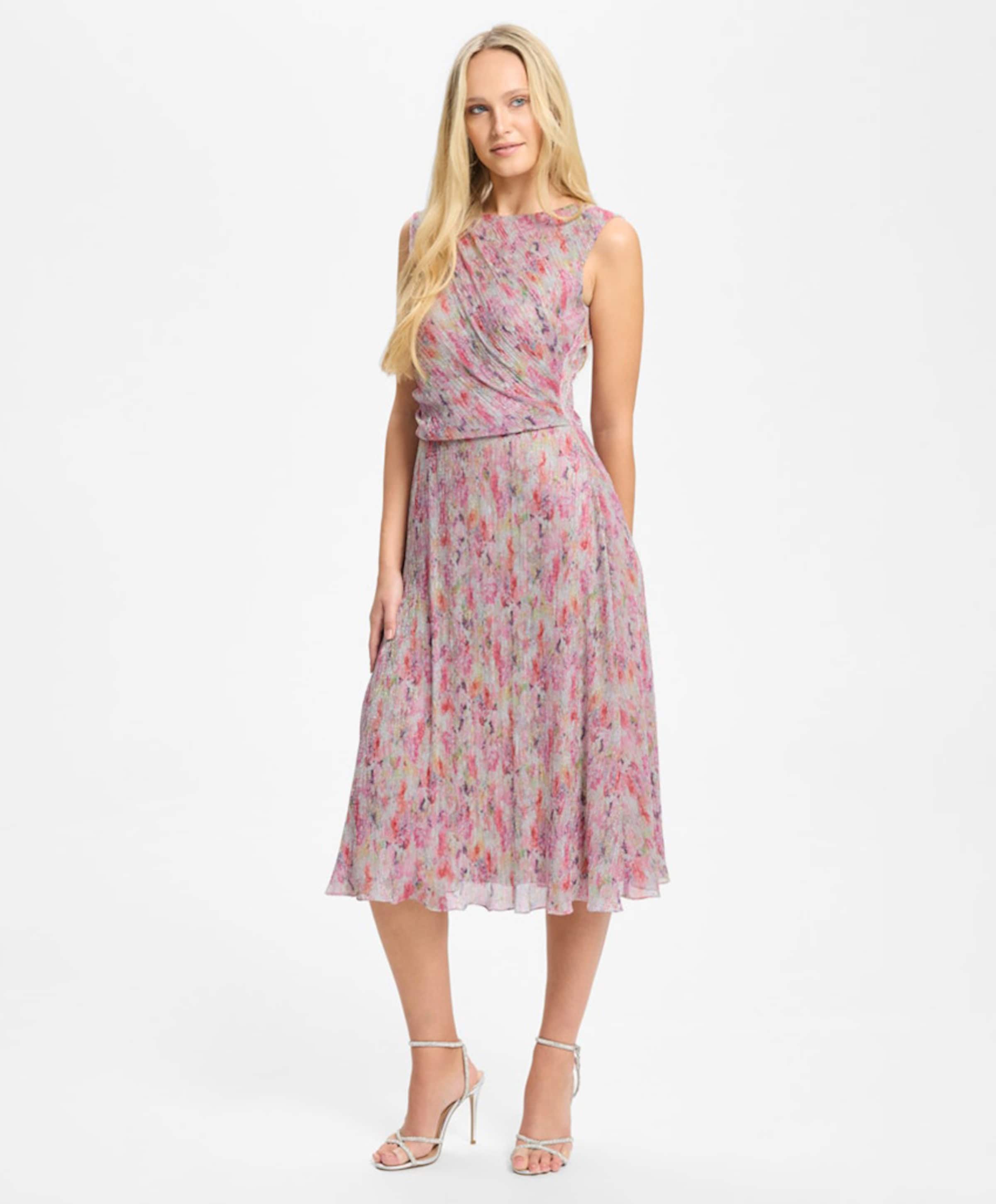 Swing Dames jurk roze