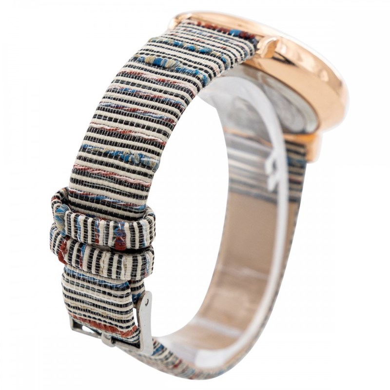 Montre Femme CHTIME bracelet Cuir Blanc