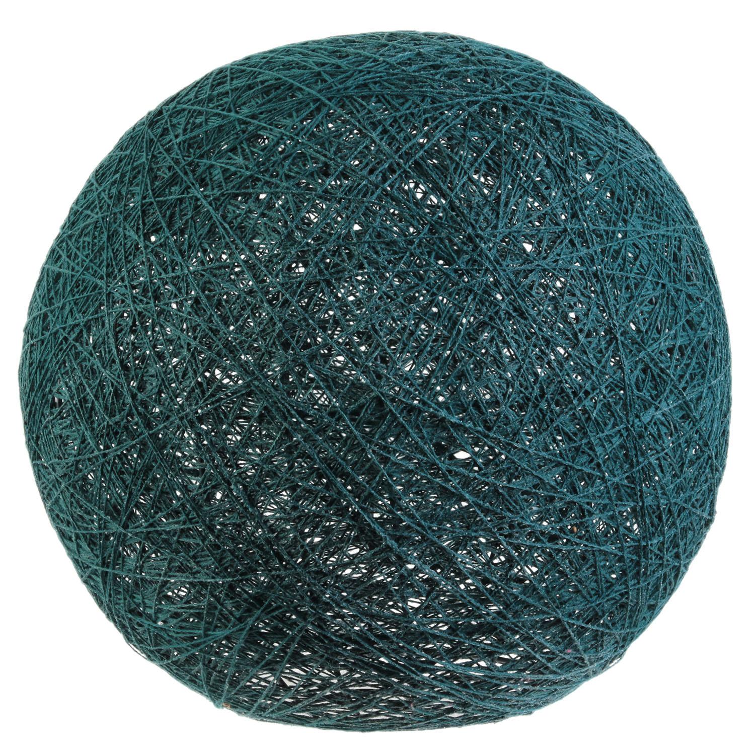 SUSPENSION INTERIEUR BLEU PETROLE 30CM