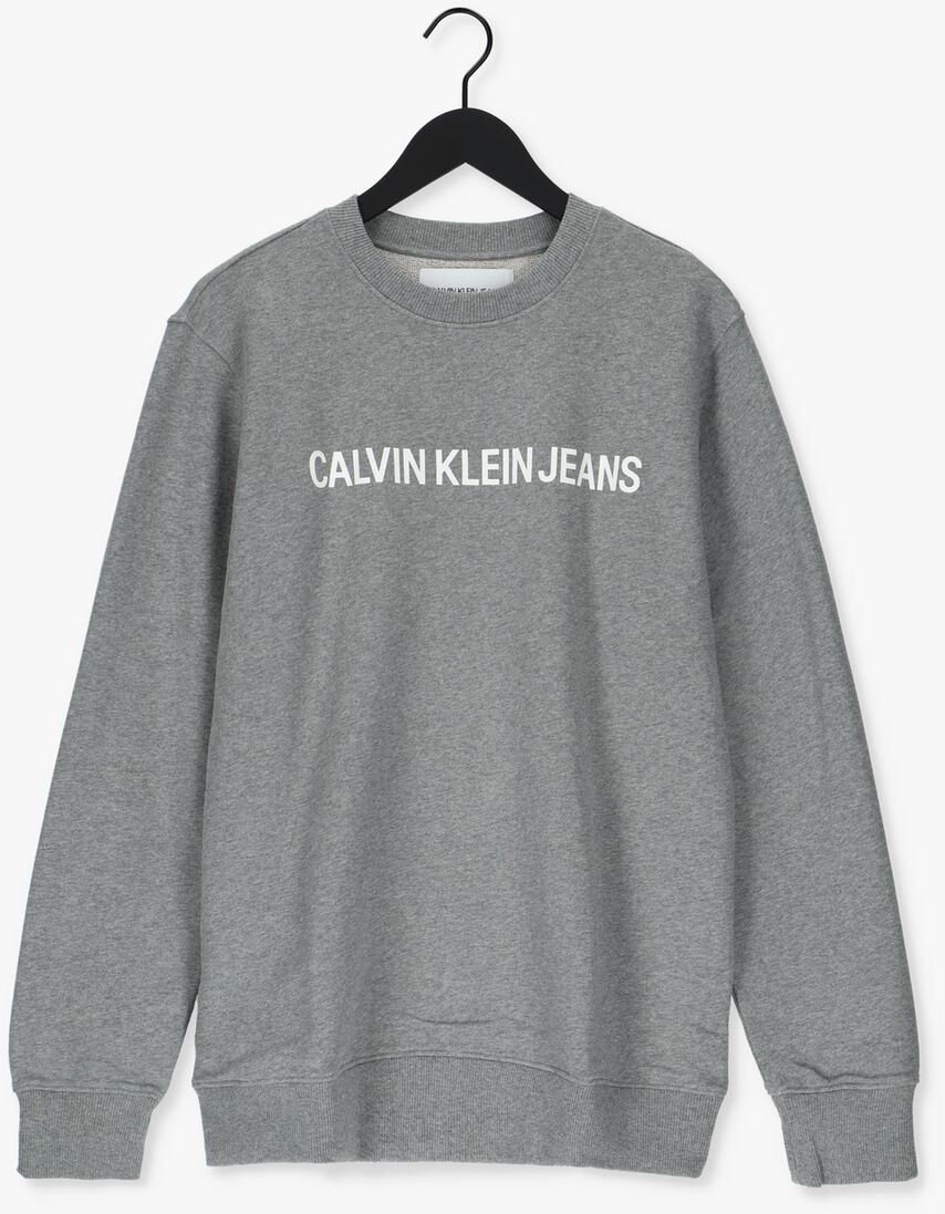 CALVIN KLEIN grijze calvin klein sweater core institutional l