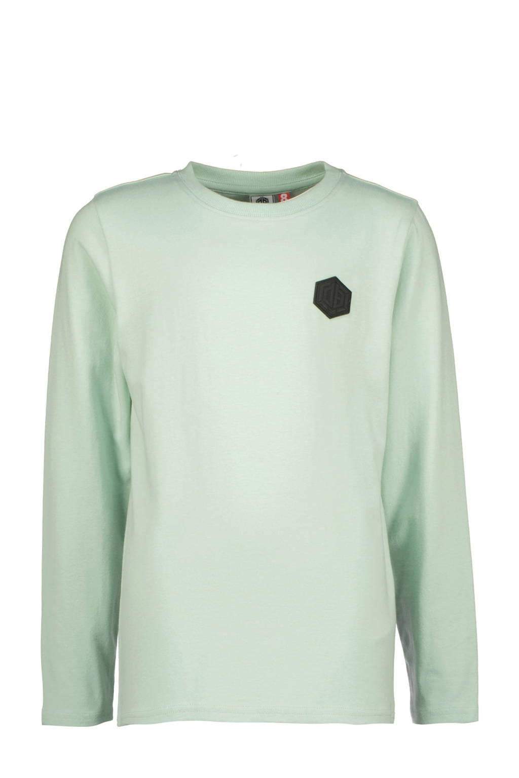 Vingino longsleeve Jonno met backprint mintgroen
