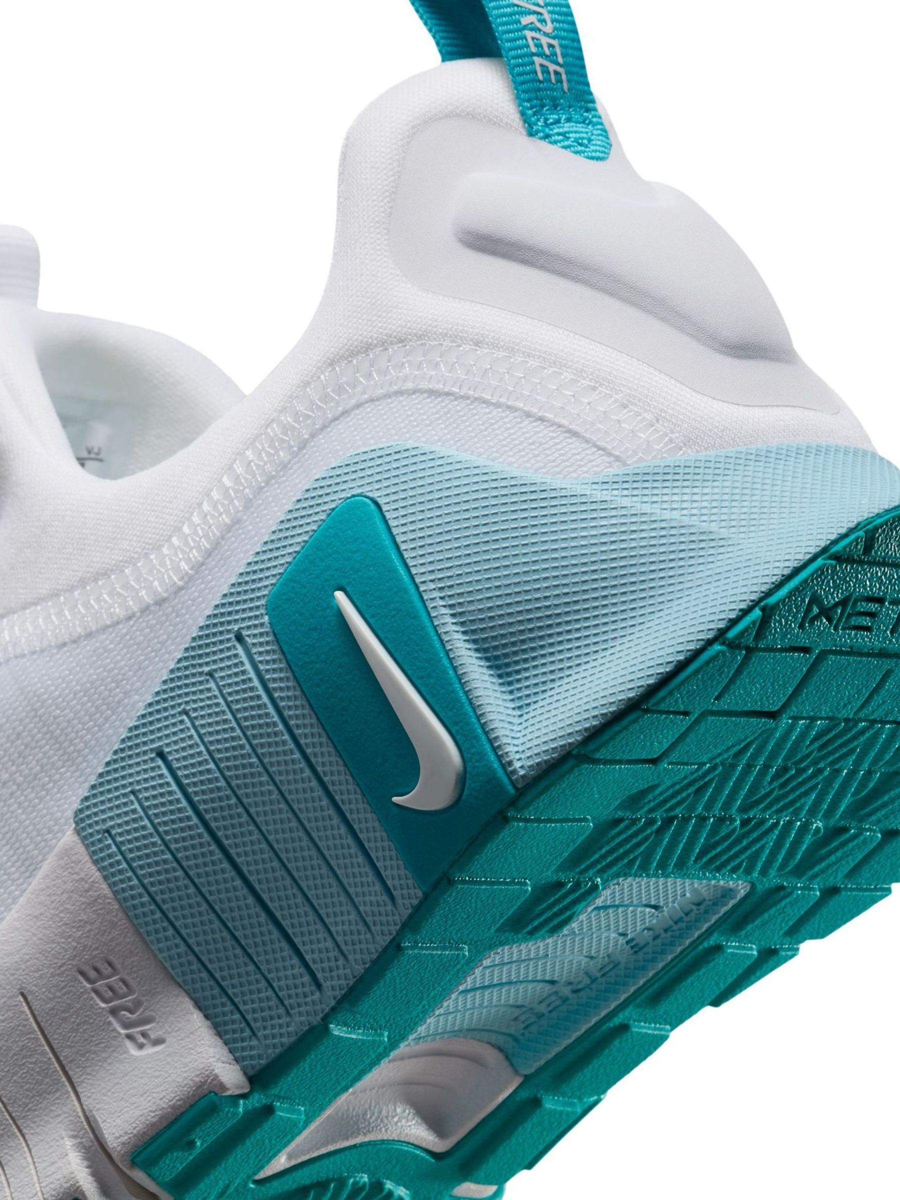 Wit blauwgroen - Nike Free Metcon 6 trainingsschoenen