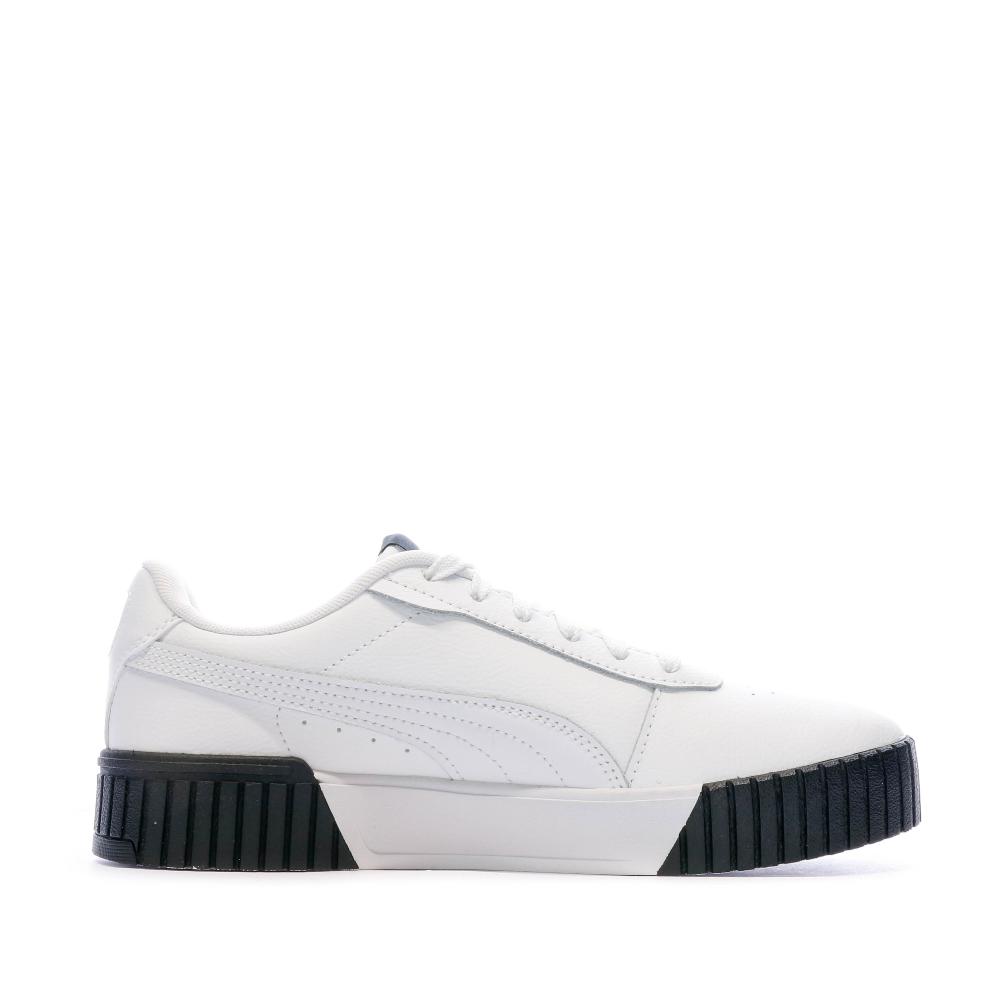 Puma Baskets Blanche/Noire Femme Puma Carina 2.0