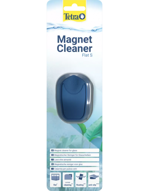 Tetra Magnet Cleaner Flat Blauw - Algenmagneet