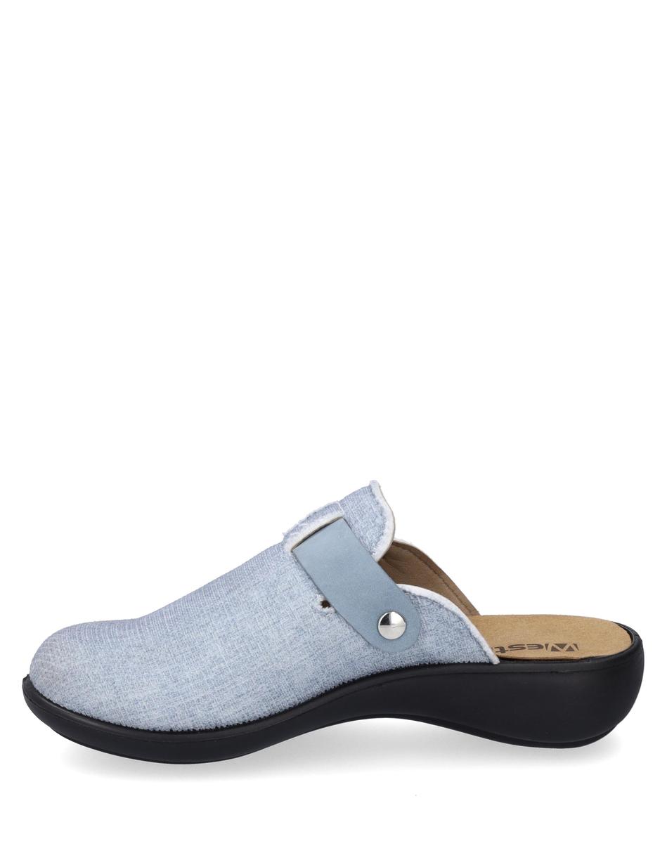 Hausschuh Korsika 307, jeans-kombi
