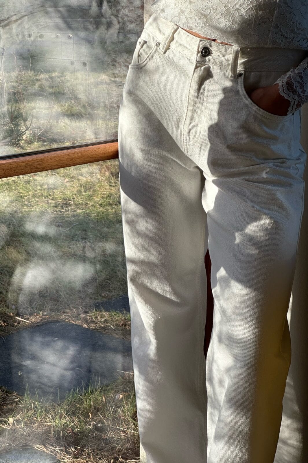 Neo Noir Simona D Pants white