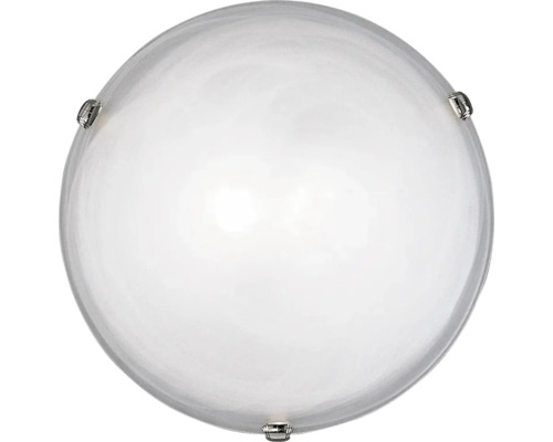 Plafondlamp 2-lichts Ø 40 cm Salome wit/chroom