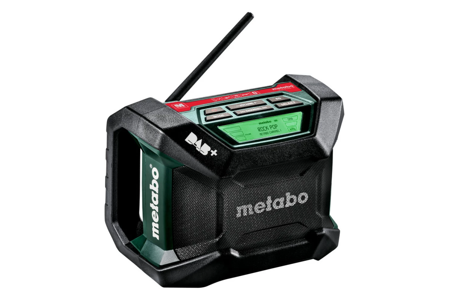 Metabo R 12-18 DAB  BT 12V / 18V Li-Ion Accu bouwradio met DAB  en Bluetooth - werkt op netstroom & accu