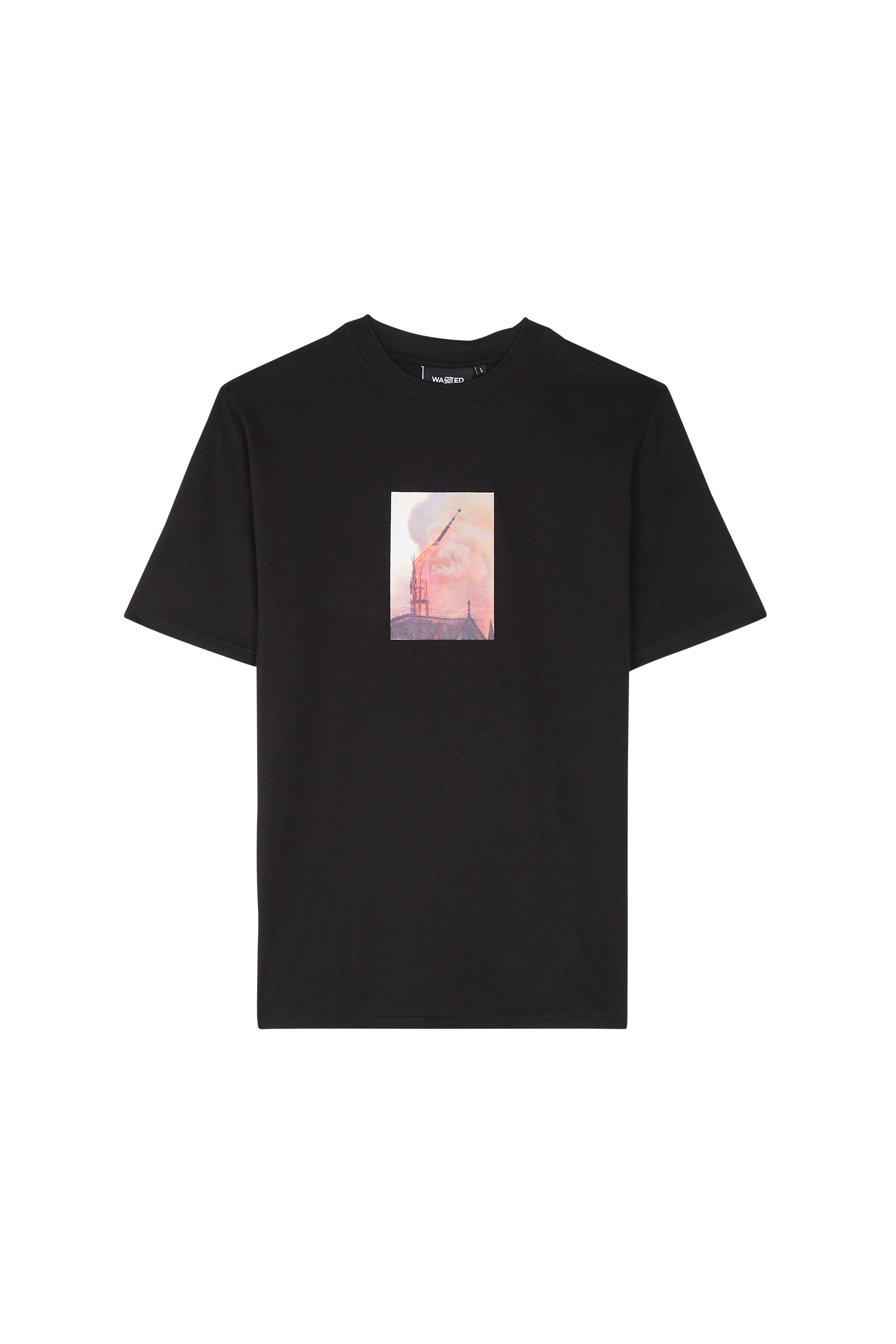 WASTED T-shirt  T-SHIRT SIGHT Noir