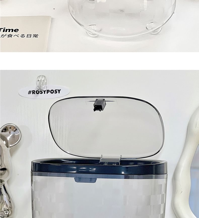 Yunikon - Checker Plastic Bureau Prullenbak (Diverse Ontwerpen)