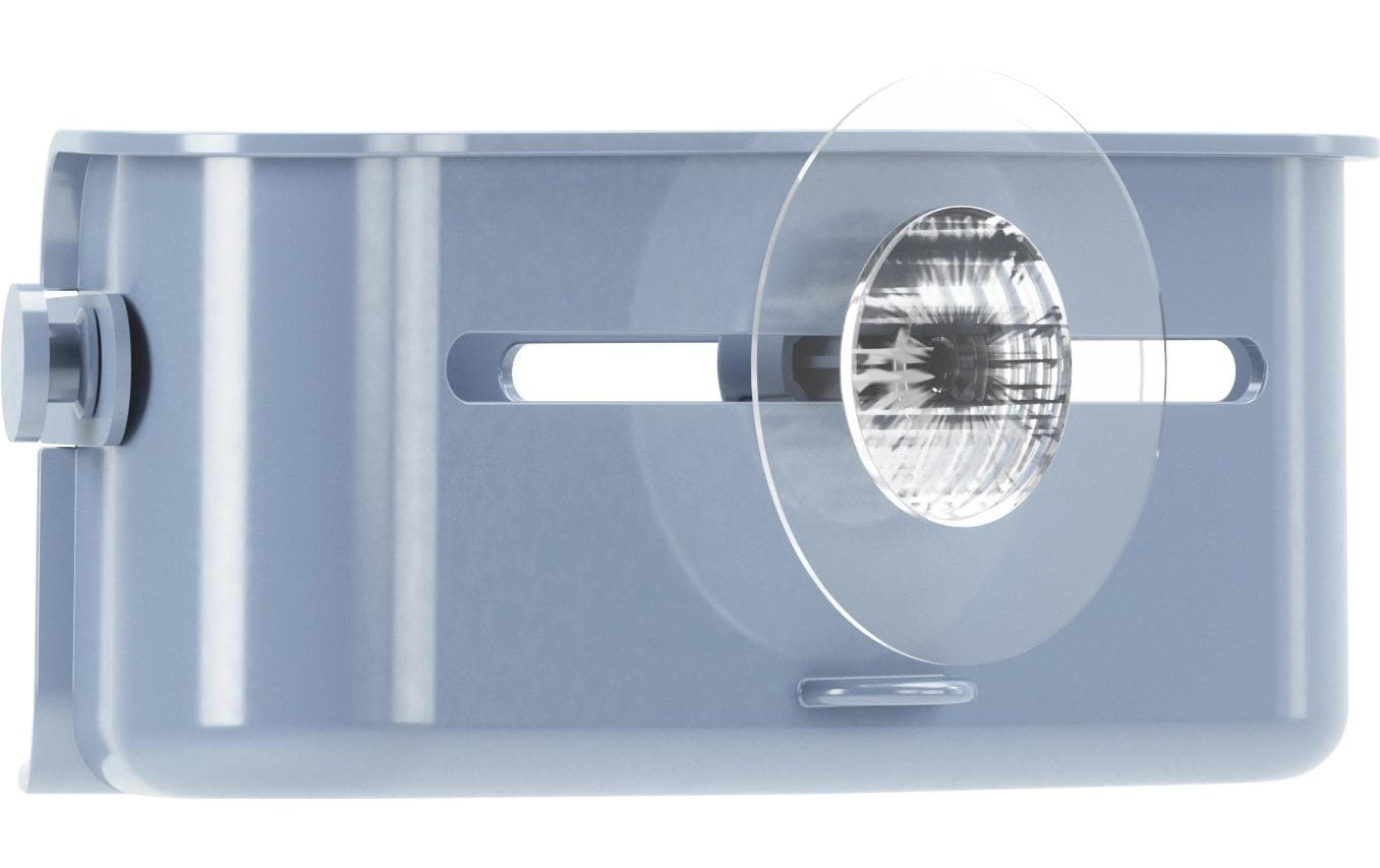 Bad-Utensilienhalter Flex Adhesive für Ecken BlauEckduschablage