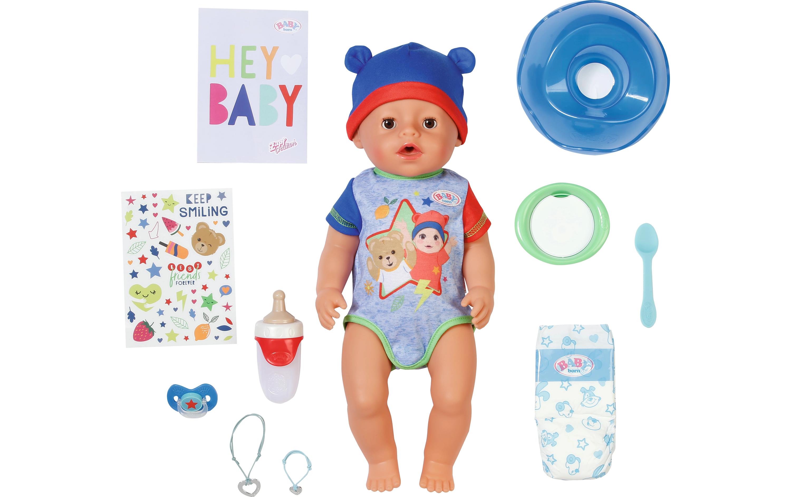 Puppe Jonas 43 cmBabypuppe inklusive Outfit und Zubehör