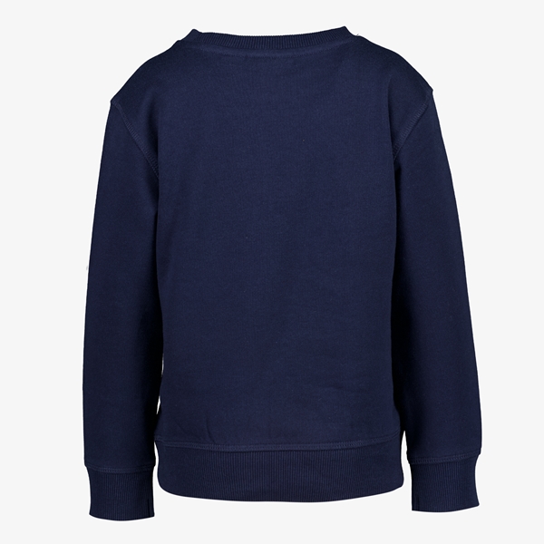 Unsigned jongens sweater blauw met bosprint