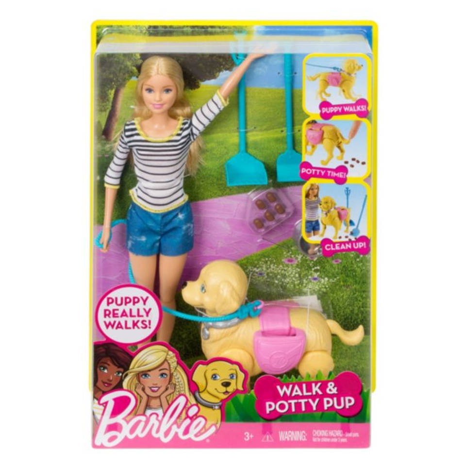 Barbie Wandel & Speelpuppy