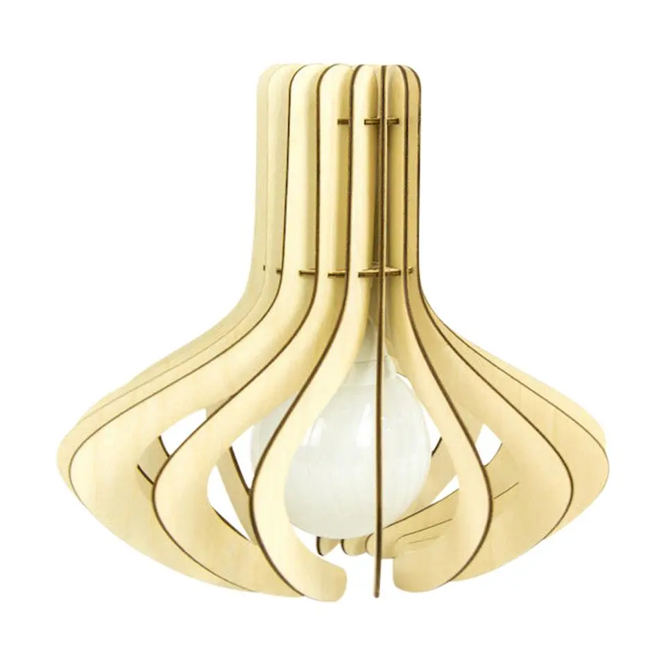 Bomerango Octopus S houten lampenkap small