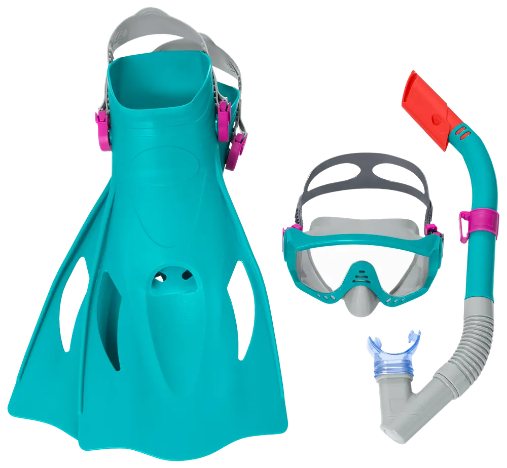 Snorkelsæt voksne - assorterede farver