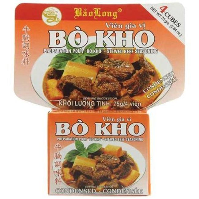 Bao Long Bo Kho Gestoofde Rundvleeskruiden 75g