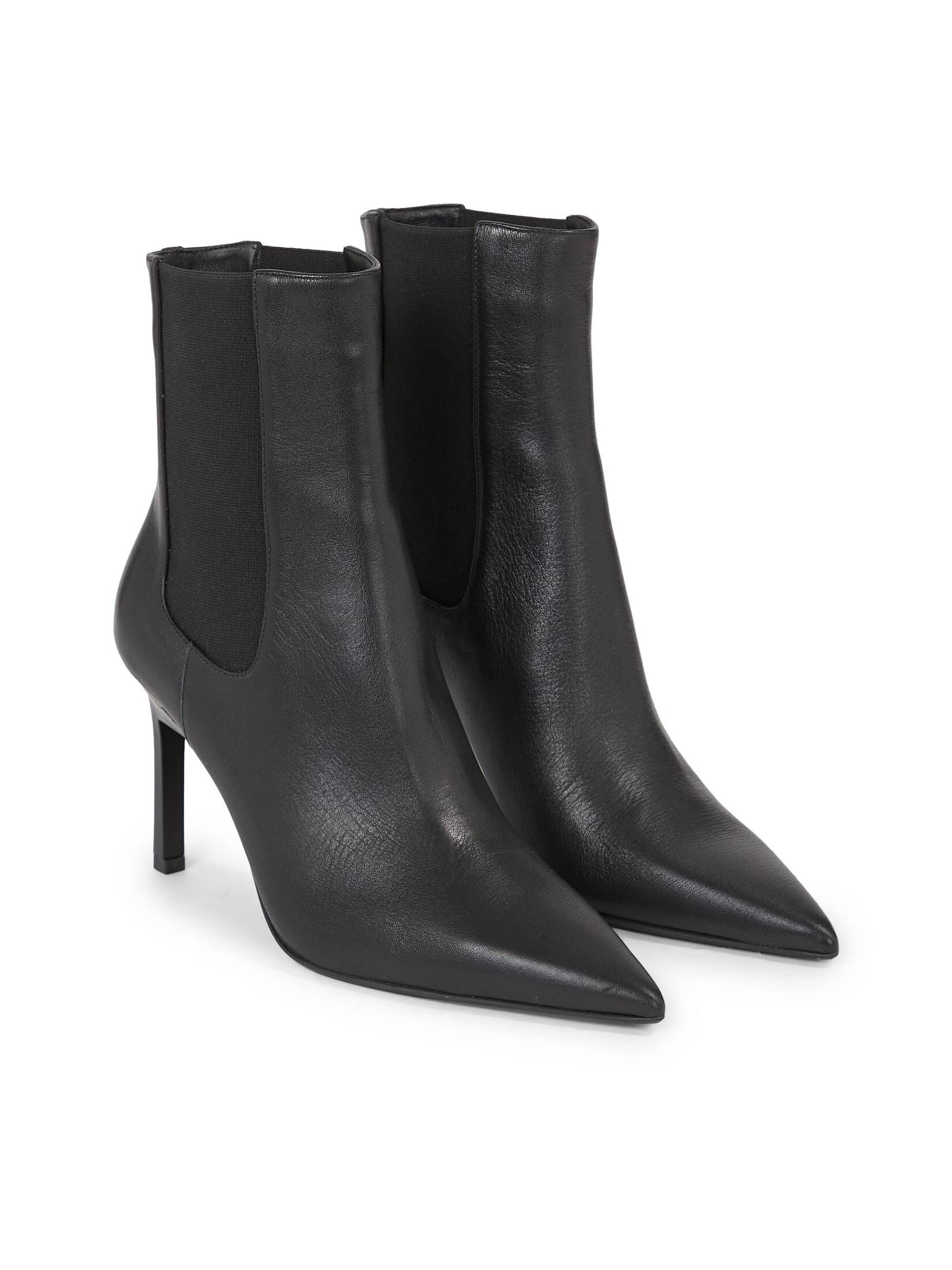 CALVIN KLEIN| Damen Stiefeletten GEO STILETTO CHELSEA BOOT 90
