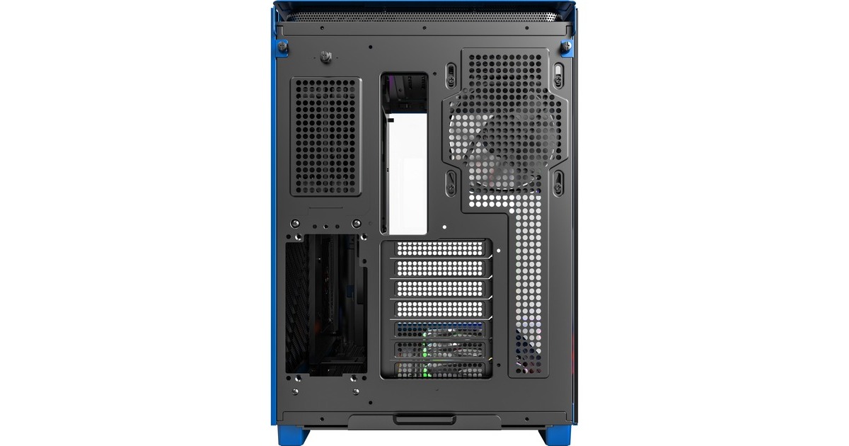 MontechKING 95 PRO midi tower behuizing  (Blauw | 2x USB-A | 1x USB-C | RGB | Tempered Glass)