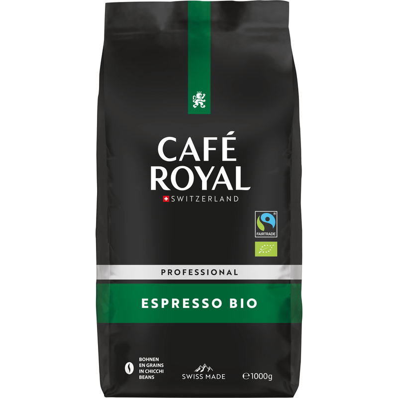 Café Royal Kaffeebohnen Bio Espresso, 1000 g