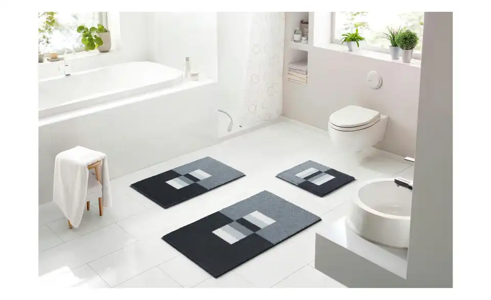 Grund Badematte Grau 50x80 cm