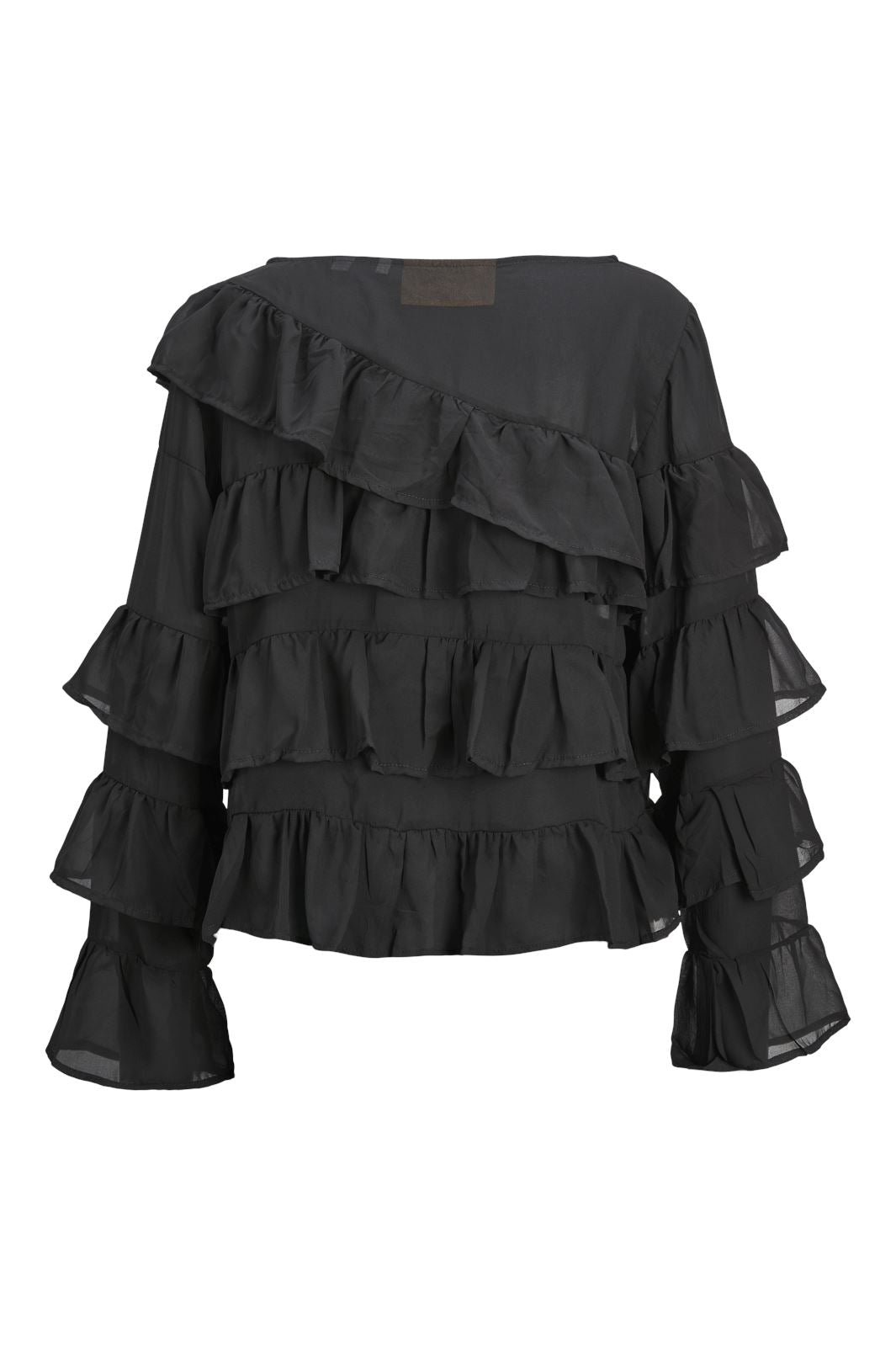 Jjxx Jxken Ls Chiffon Frill Top