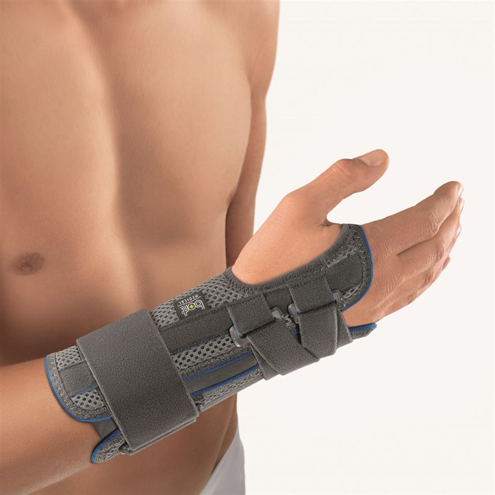 BORT ManuStabil Classic M links grau Karton 1 Stk