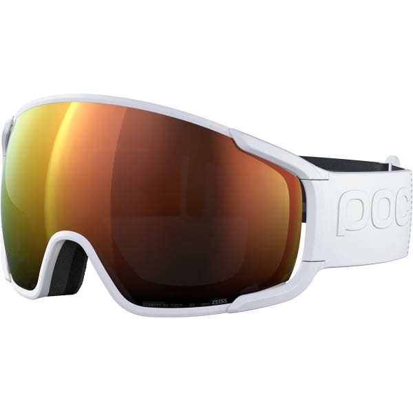 Masque de ski POC ZONULA HYDROGEN WHITE/PARTLY SUNNY ORANGE
