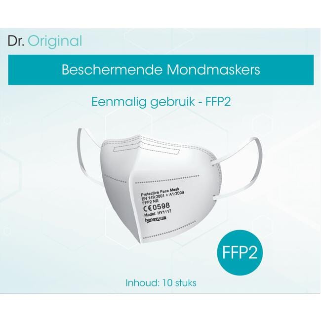 Mondkapjes FFP2 10 stuks