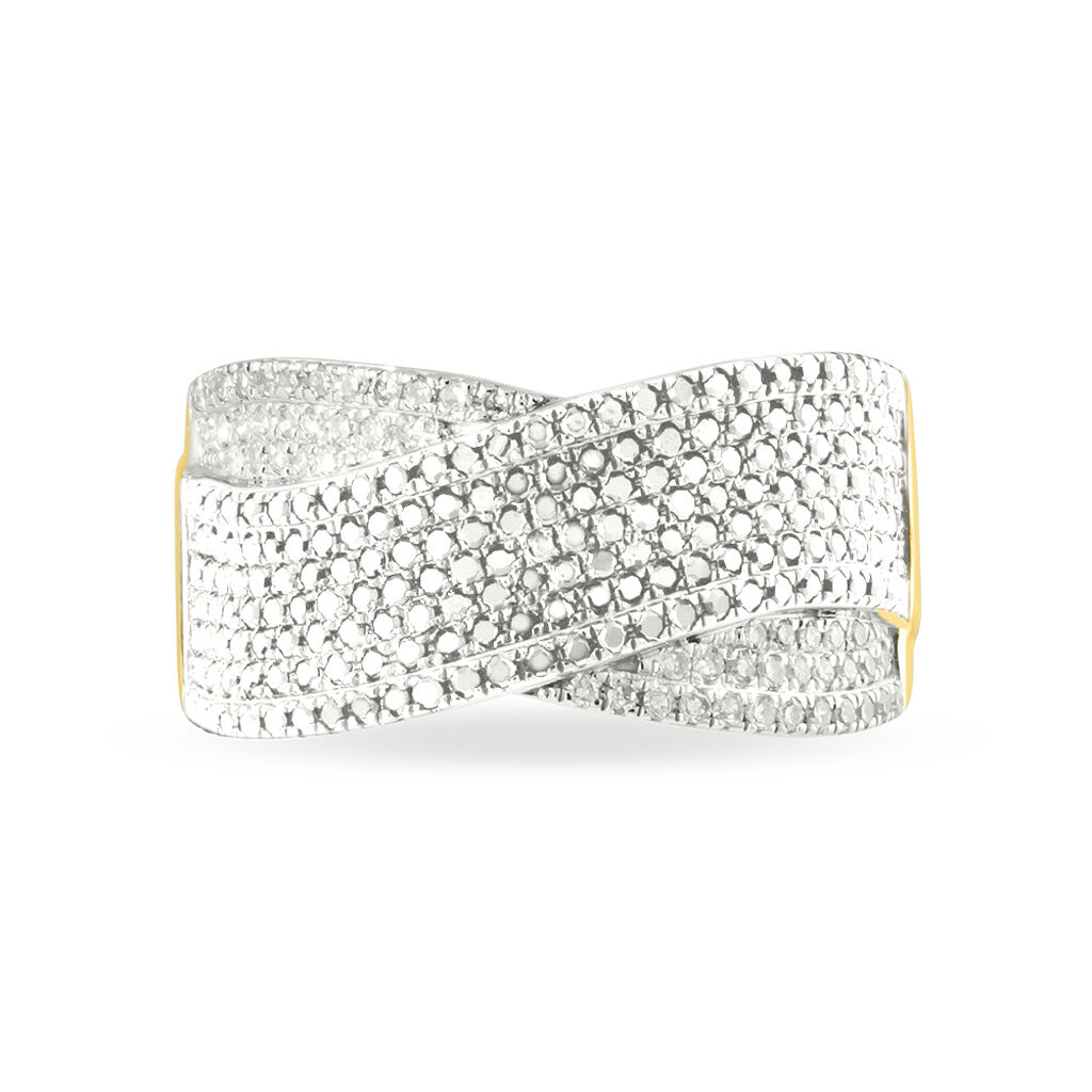 Bague Elyne Or Jaune Diamant