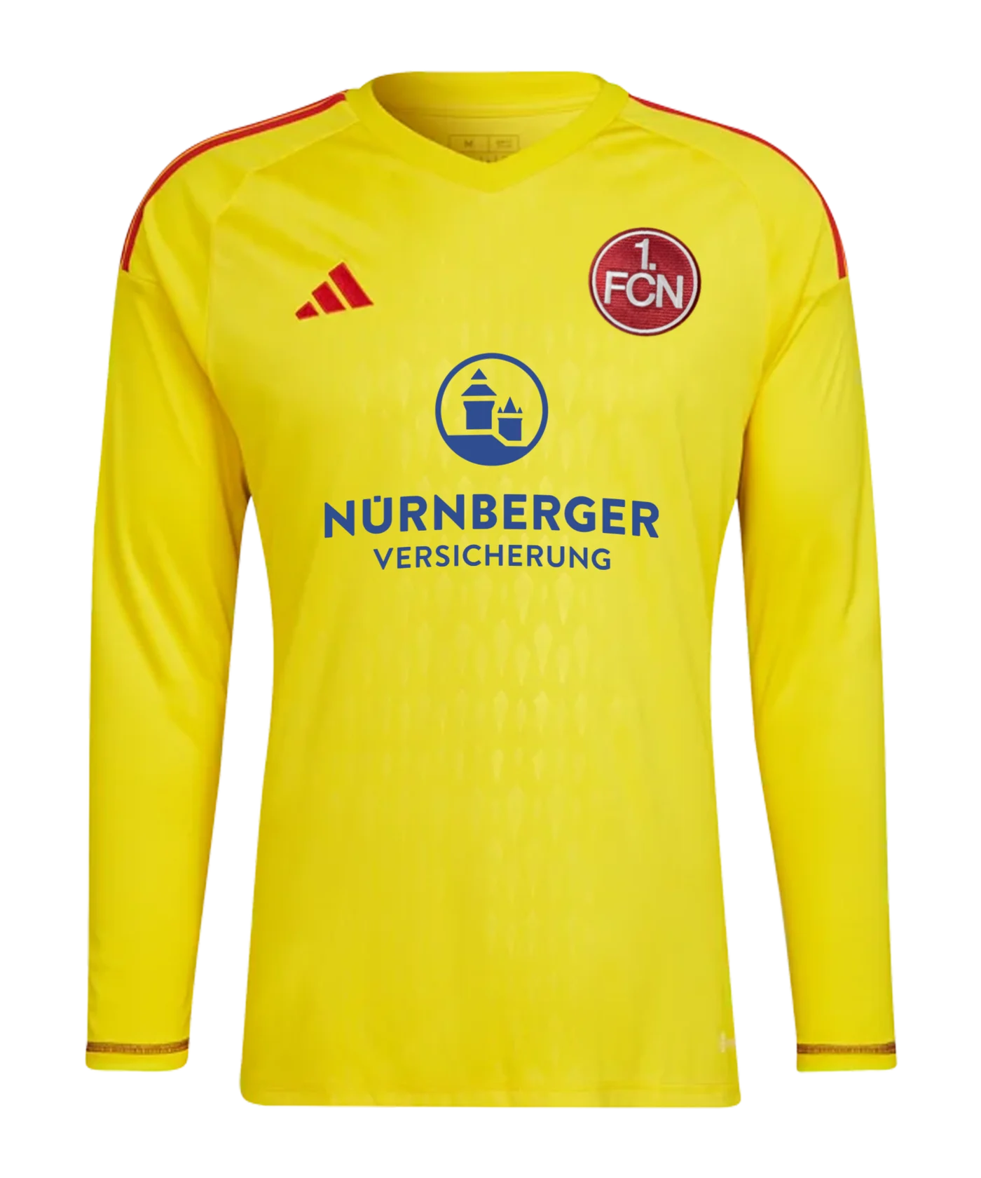 adidas 1.FC Nürnberg TW-Trikot 2023/2024 Gelb